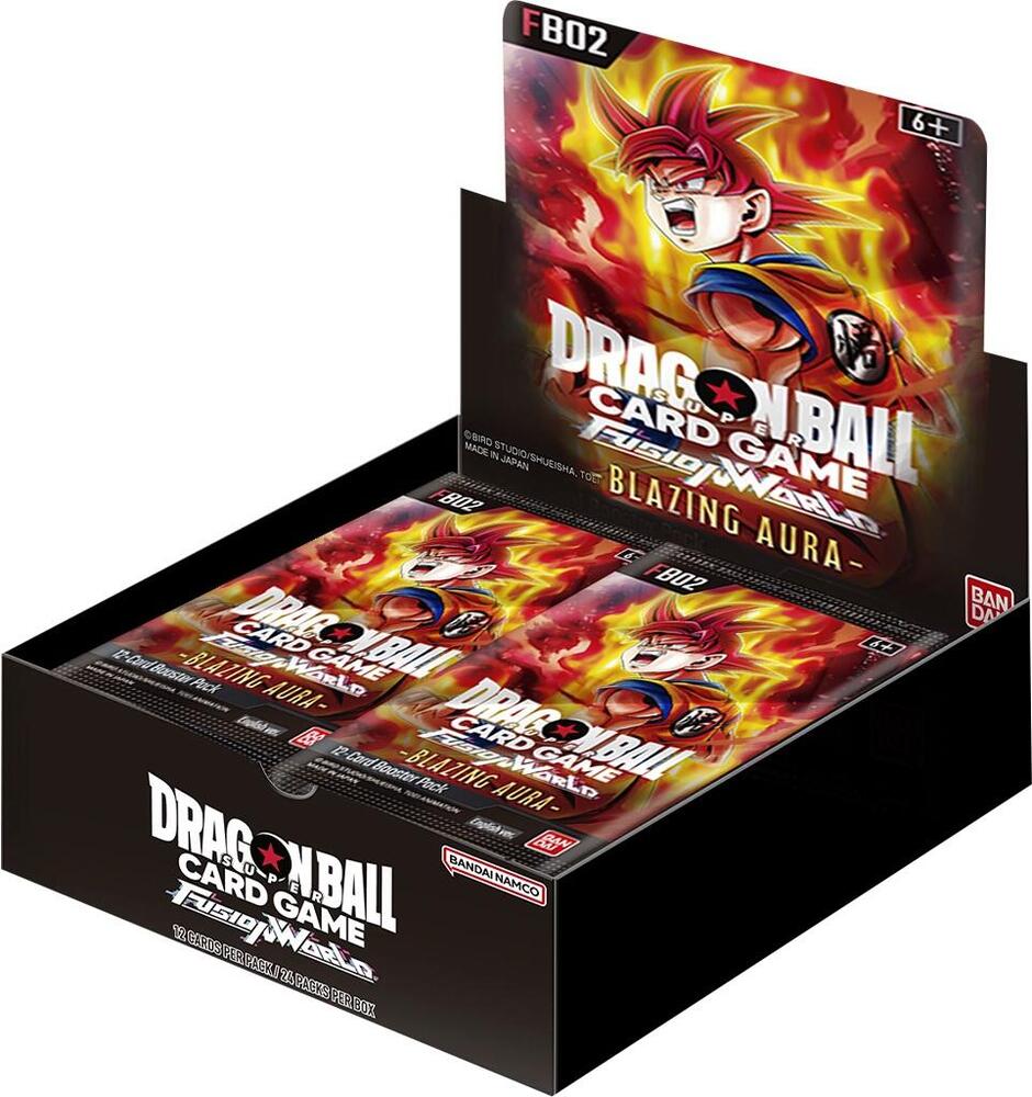 Dragon Ball Super Card Game: Fusion World — Blazing Aura (FB02) Booster Box (ENG)