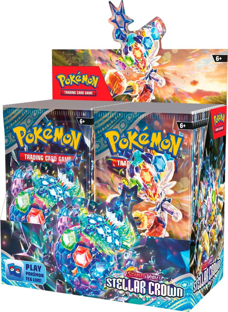 Pokémon TCG — SV07: Stellar Crown (SCR) Booster Pack (ENG)