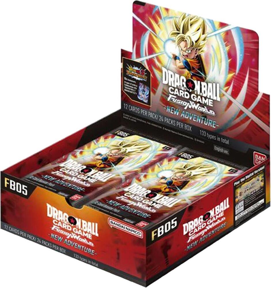 Dragon Ball Super Card Game: Fusion World — New Adventure (FB05) Booster Box (ENG)