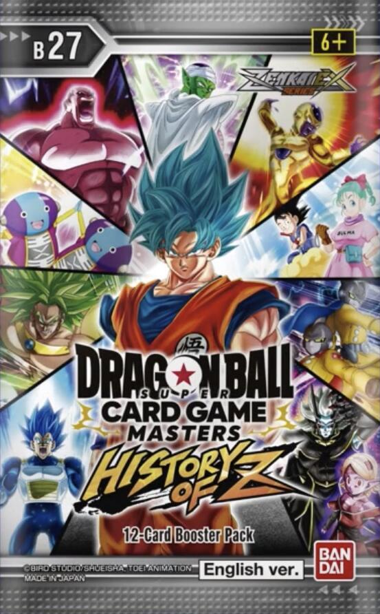 Dragonball Super: Masters - History of Z Booster Pack