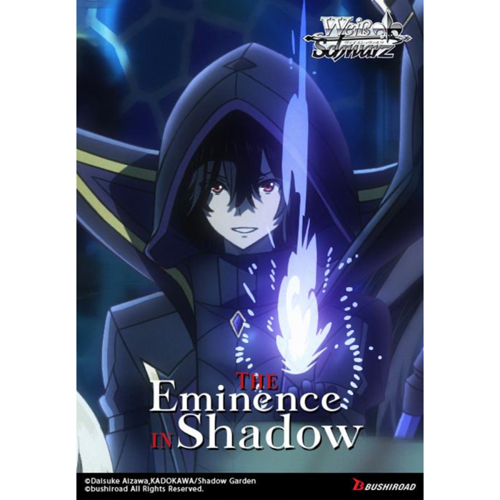 The Eminence in Shadow Weiß Schwarz English Edition Original Trial Deck