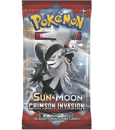 Pokémon TCG — Sun & Moon: Crimson Invasion (SM04) Booster Pack (ENG)