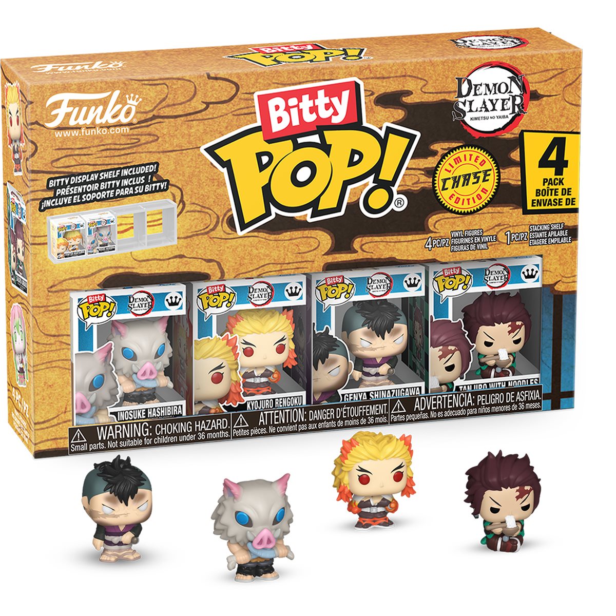 Demon Slayer Funko Bitty Pop! Mini-Figure 4-Pack - Specialty