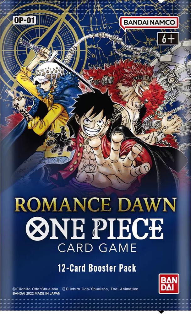 ONE PIECE Card Game — Romance Dawn (OP-01) Booster Box (Wave 2 – White Bottom) (ENG)