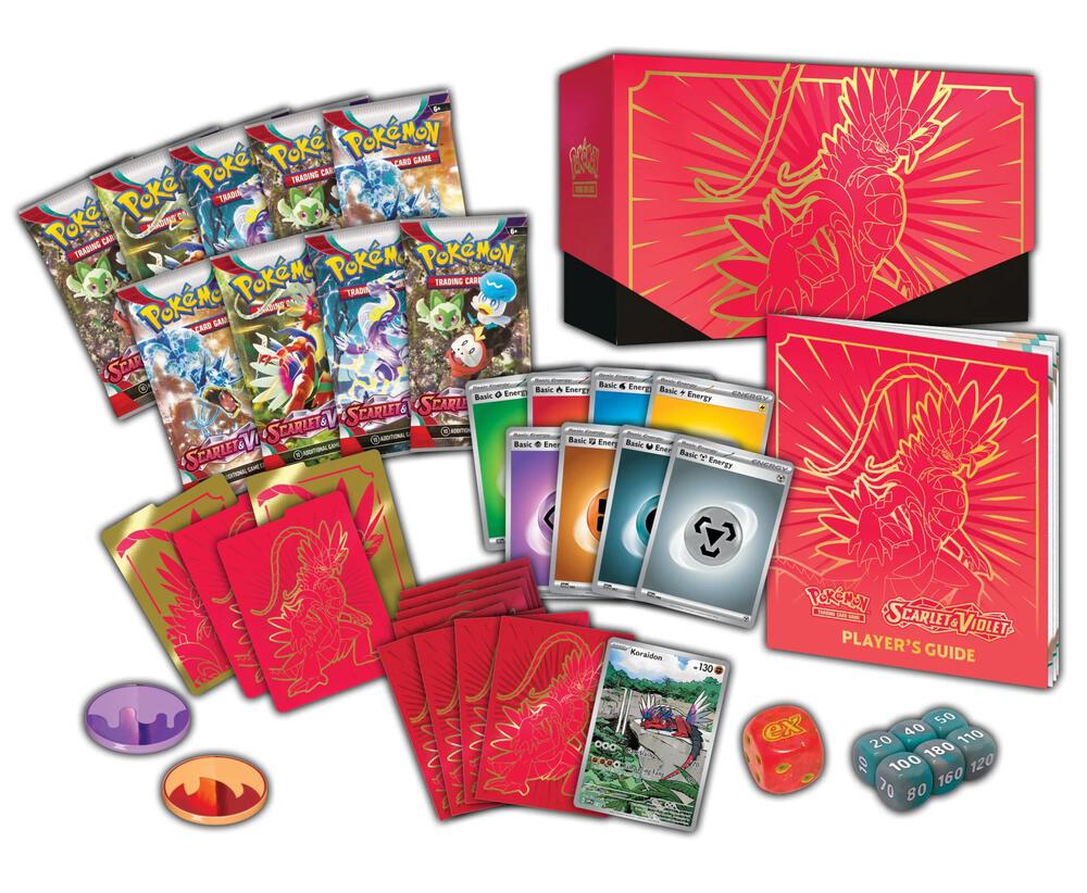 Pokémon TCG: Scarlet & Violet Elite Trainer Box [Koraidon] – SV01 Scarlet & Violet Base Set