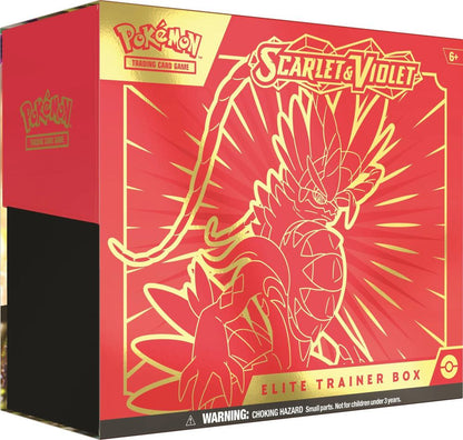 Pokémon TCG: Scarlet & Violet Elite Trainer Box [Koraidon] – SV01 Scarlet & Violet Base Set