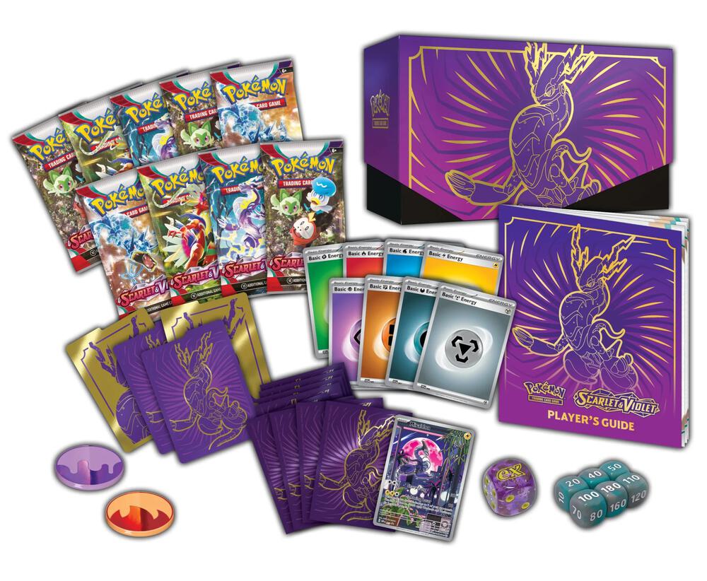 Pokémon TCG: Scarlet & Violet Elite Trainer Box [Miraidon] – SV01 Scarlet & Violet Base Set