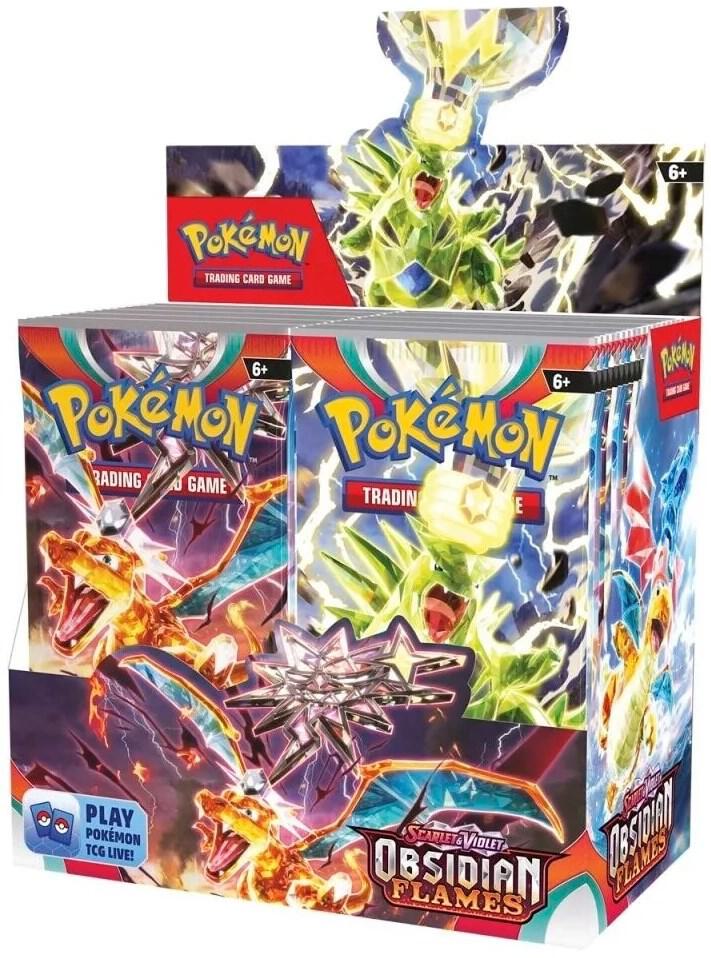Pokémon TCG: Obsidian Flames Booster Pack – SV03 Obsidian Flames
