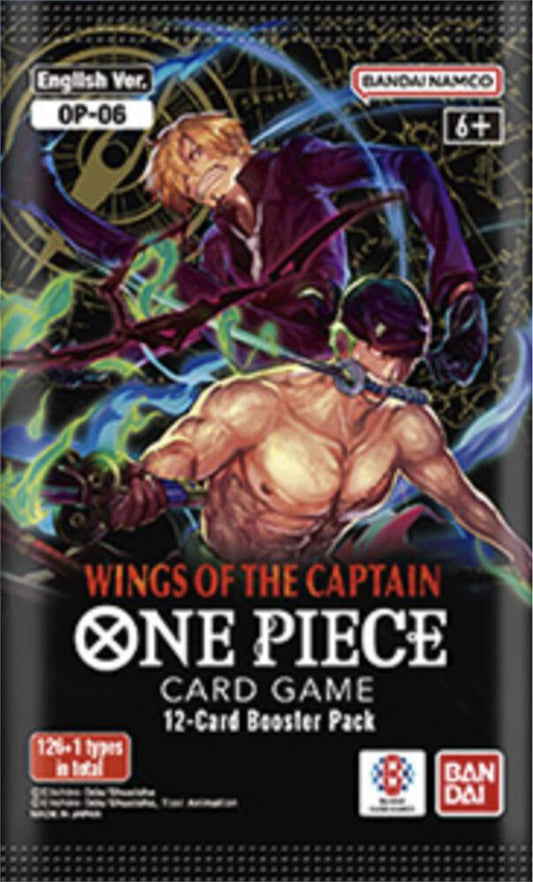 ONE PIECE Card Game — Wings of the Captain (OP-06) Booster Pack (ENG)