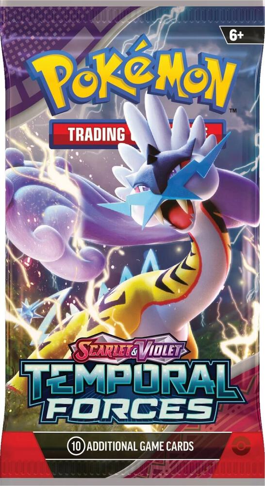 Pokémon TCG: Temporal Forces Booster Pack – SV05 Temporal Forces
