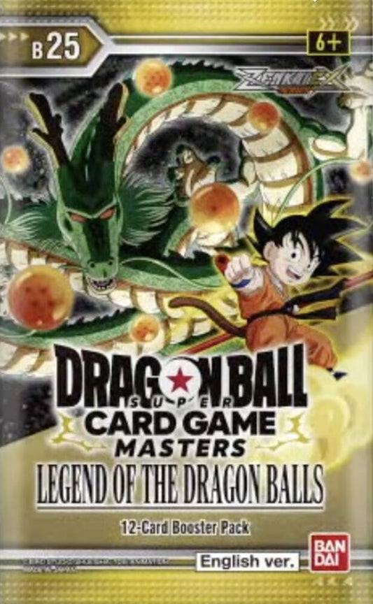 Dragon Ball Super: Masters — Legend of the Dragon Balls Booster Pack (ENG)