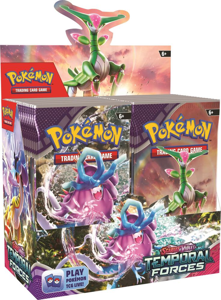 Pokémon TCG: Temporal Forces Booster Pack – SV05 Temporal Forces