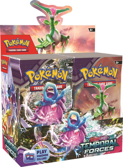 Pokémon TCG: Temporal Forces Booster Pack – SV05 Temporal Forces