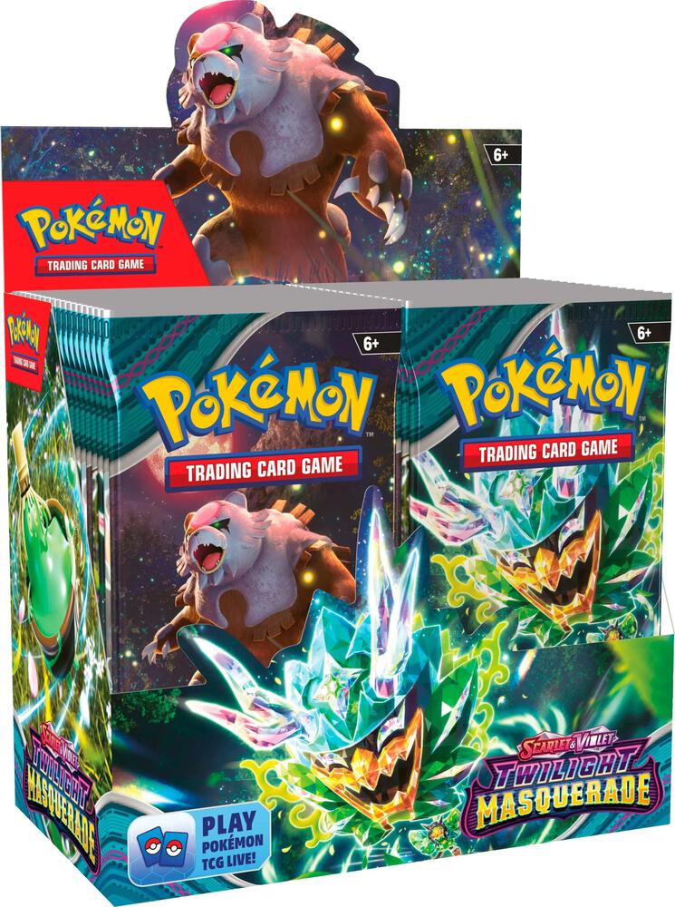 Pokémon TCG: Twilight Masquerade Booster Box – SV06 Twilight Masquerade