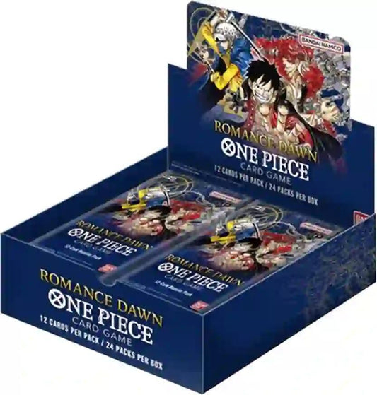 ONE PIECE Card Game — Romance Dawn (OP-01) Booster Box (Wave 2 – White Bottom) (ENG)