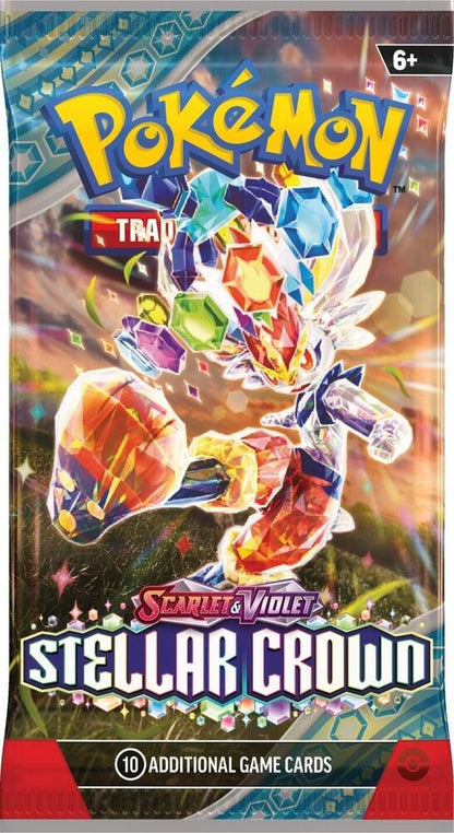 Pokémon TCG — SV07: Stellar Crown (SCR) Booster Pack (ENG)