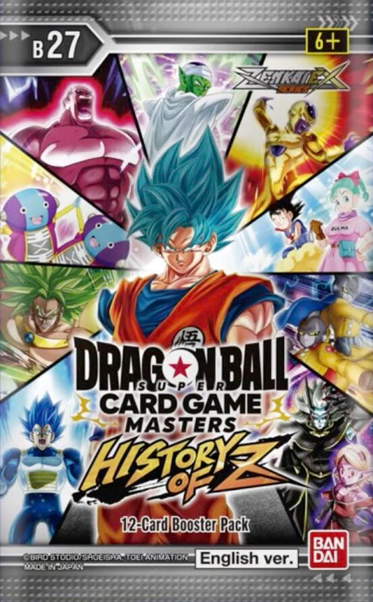 Dragonball Super: Masters - History of Z Booster Pack
