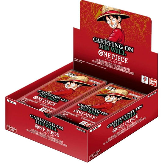 ONE PIECE Card Game — Carrying On His Will (OP-13) Booster Box (ENG)