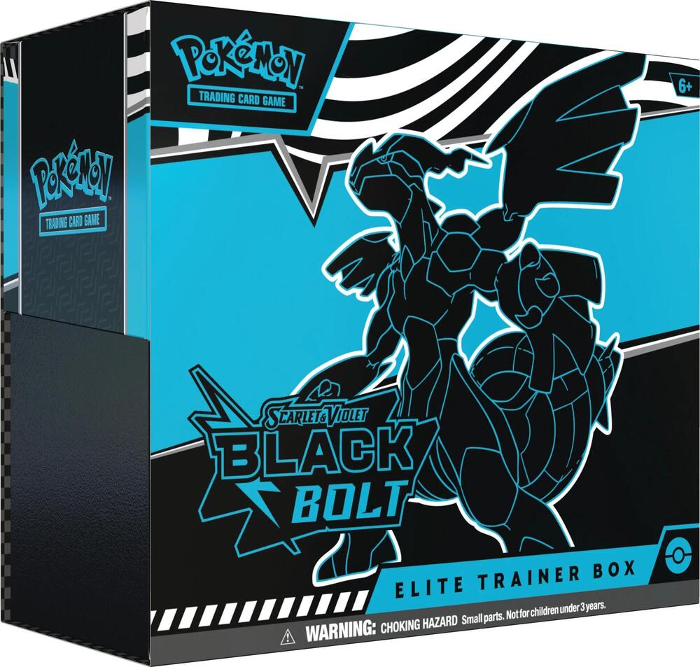 Pokémon TCG: Scarlet & Violet—Black Bolt Elite Trainer Box (BLK)