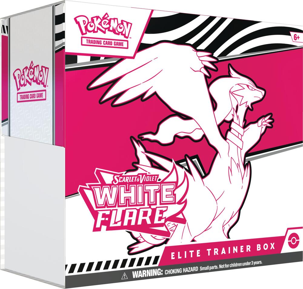 Pokémon TCG: Scarlet & Violet—White Flare Elite Trainer Box (WHT)