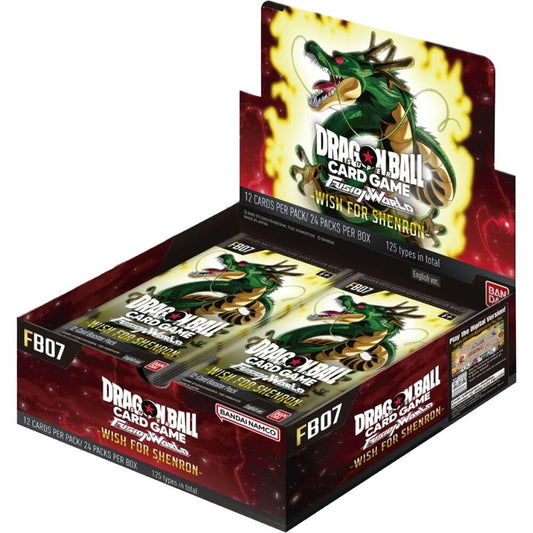 Dragonball Super: Fusion World- Wish For Shenron Booster Box (FB07)