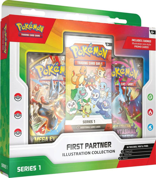 Pokémon: First Partner Illustration Collection (Series 1) – First Partner Collection 2026