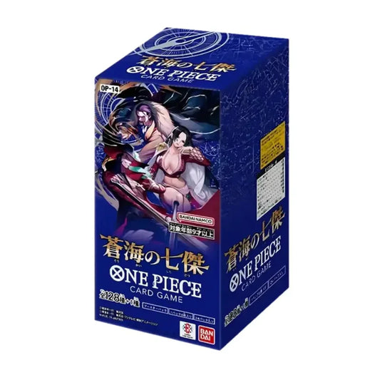 One Piece Card Game: OP-14 The Azure Sea’s Seven Booster Box (Japanese Version)
